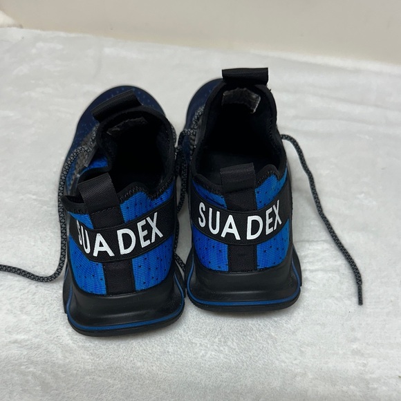 Men's Blue Saftey Toe Shoes Sz 41 Men’s 8.5 - Picture 2 of 13